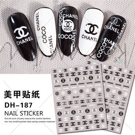 chanel nails logo.